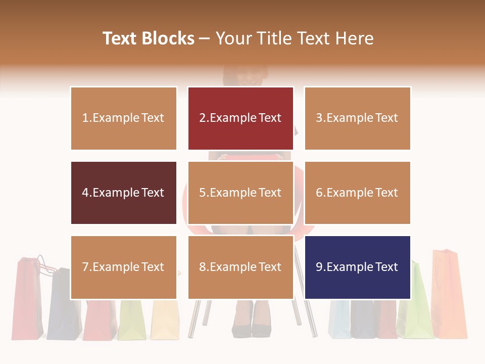 Dress Lady Store PowerPoint Template