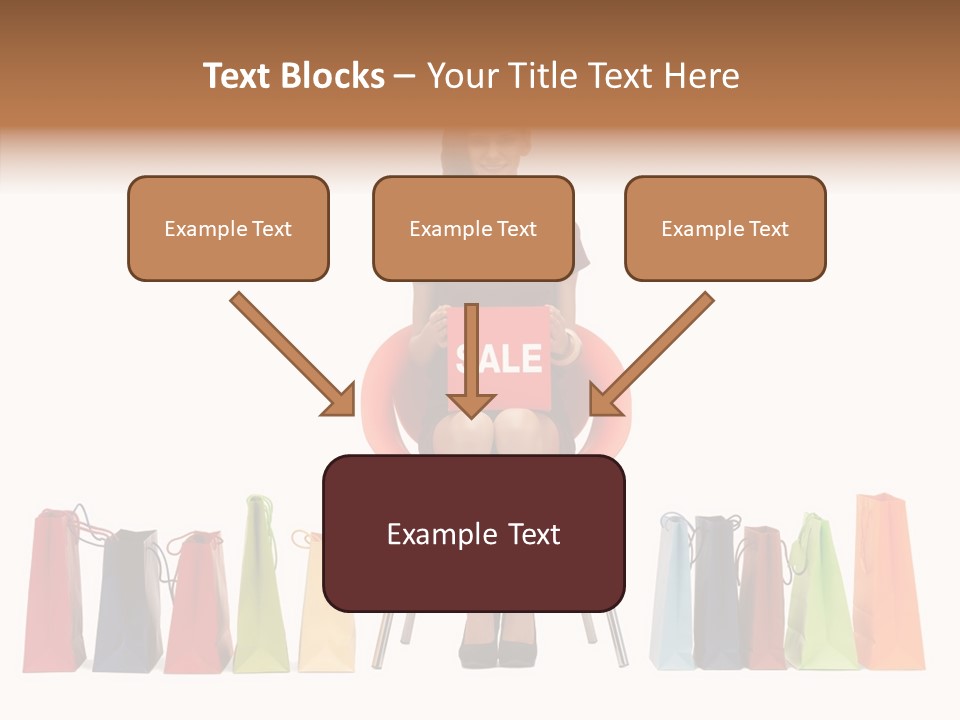 Dress Lady Store PowerPoint Template