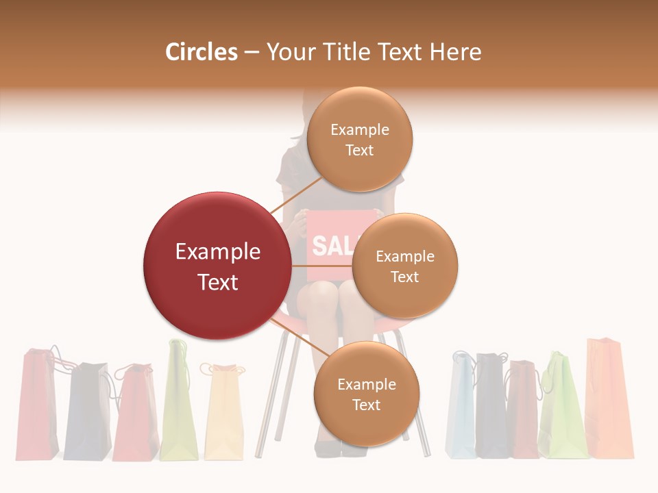 Dress Lady Store PowerPoint Template