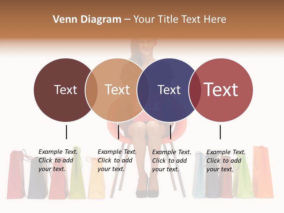 Dress Lady Store PowerPoint Template