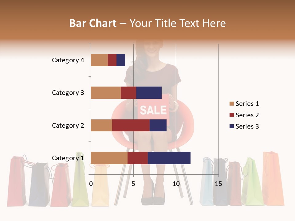 Dress Lady Store PowerPoint Template