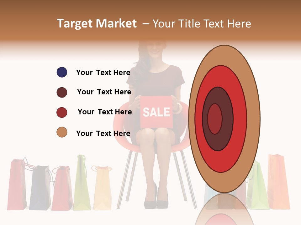 Dress Lady Store PowerPoint Template