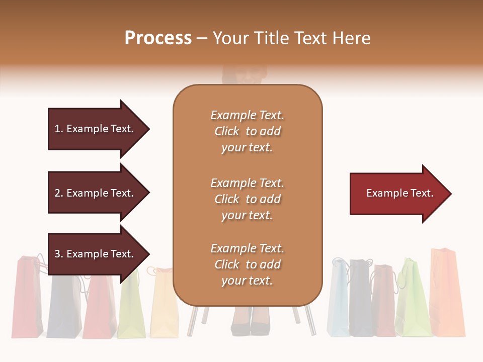 Dress Lady Store PowerPoint Template