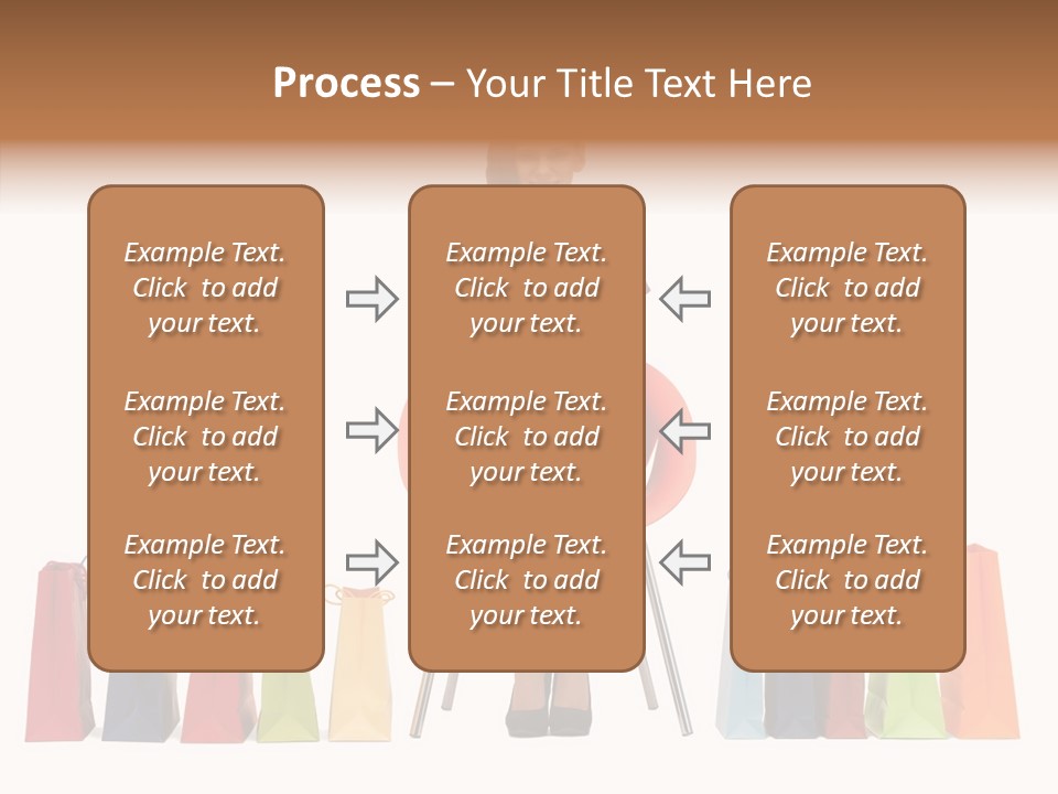 Dress Lady Store PowerPoint Template