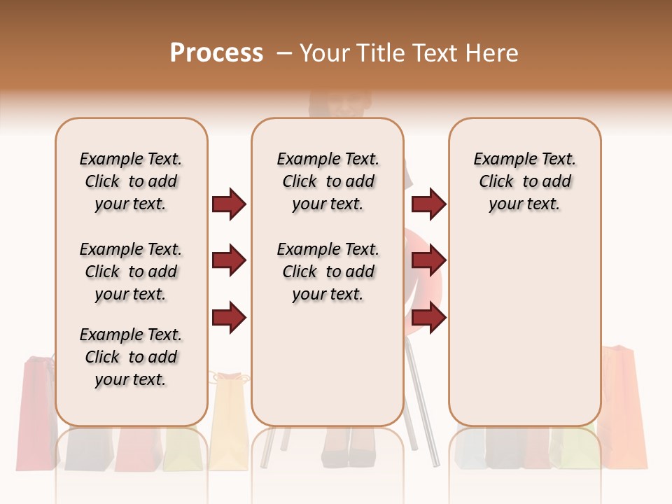 Dress Lady Store PowerPoint Template