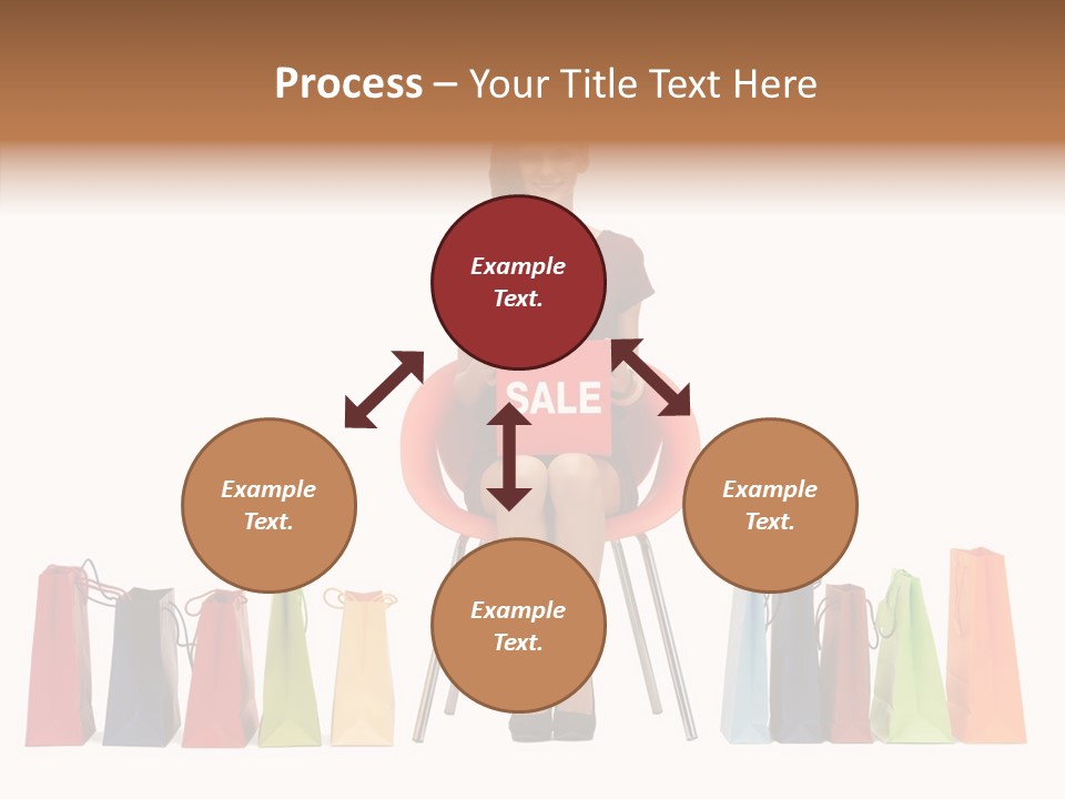 Dress Lady Store PowerPoint Template