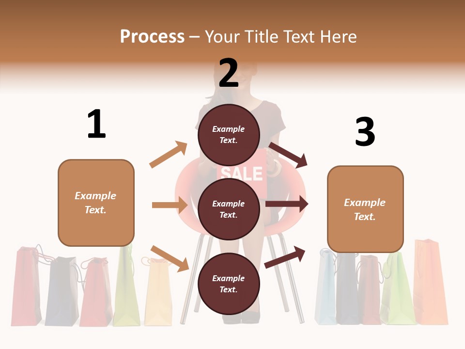 Dress Lady Store PowerPoint Template