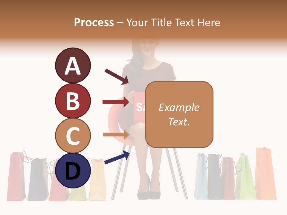 Dress Lady Store PowerPoint Template