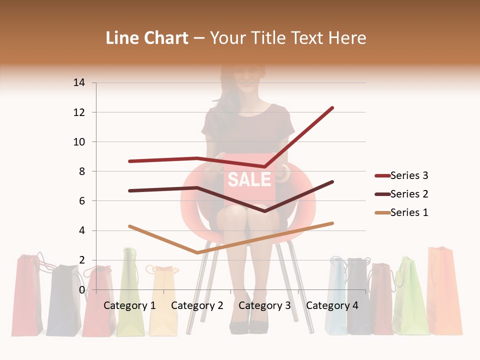 Dress Lady Store PowerPoint Template