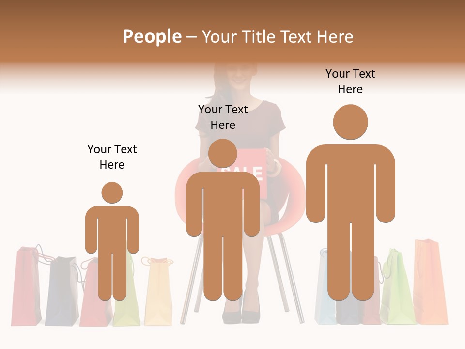 Dress Lady Store PowerPoint Template