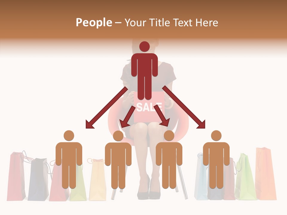 Dress Lady Store PowerPoint Template