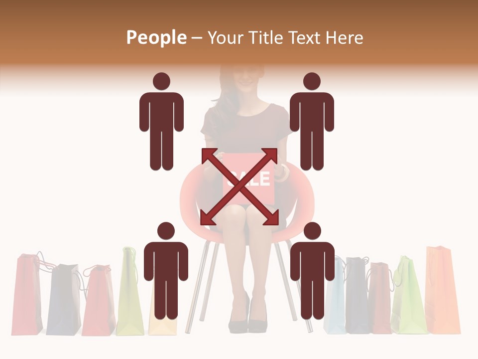 Dress Lady Store PowerPoint Template