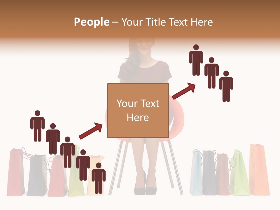 Dress Lady Store PowerPoint Template