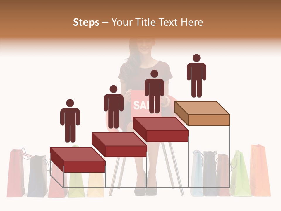 Dress Lady Store PowerPoint Template