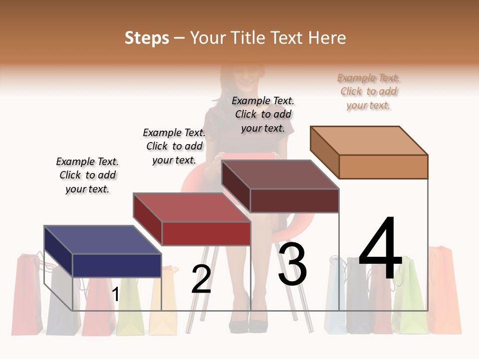 Dress Lady Store PowerPoint Template