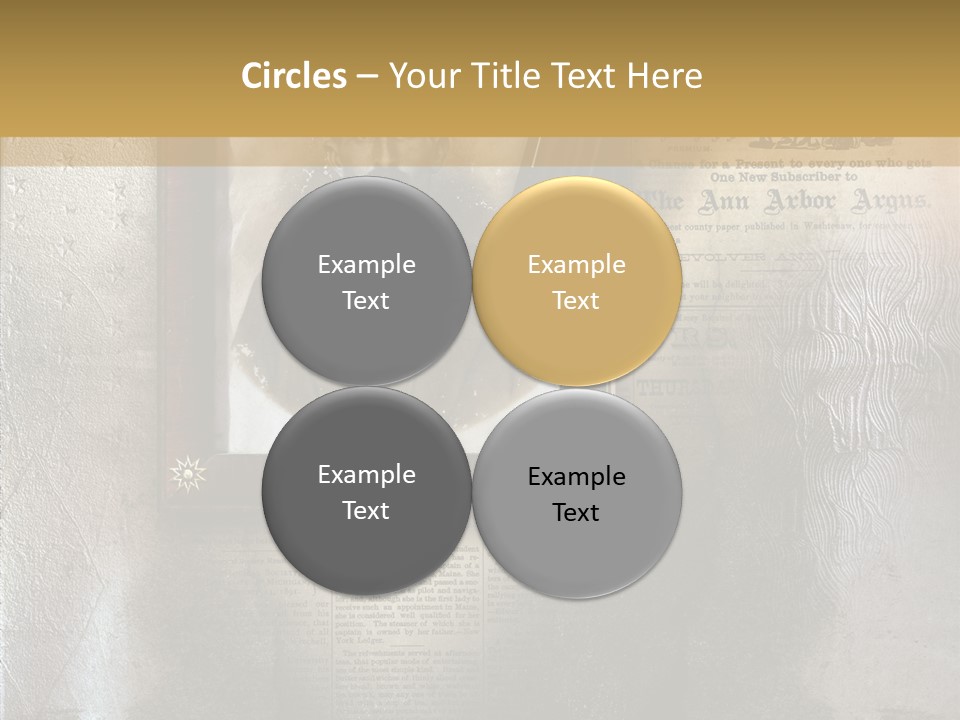 Background Crime Text PowerPoint Template