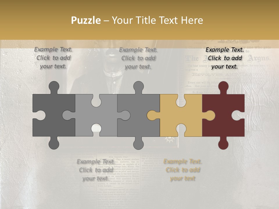 Background Crime Text PowerPoint Template