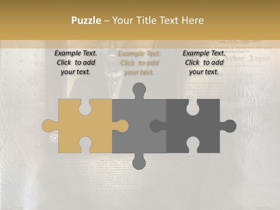 Background Crime Text PowerPoint Template