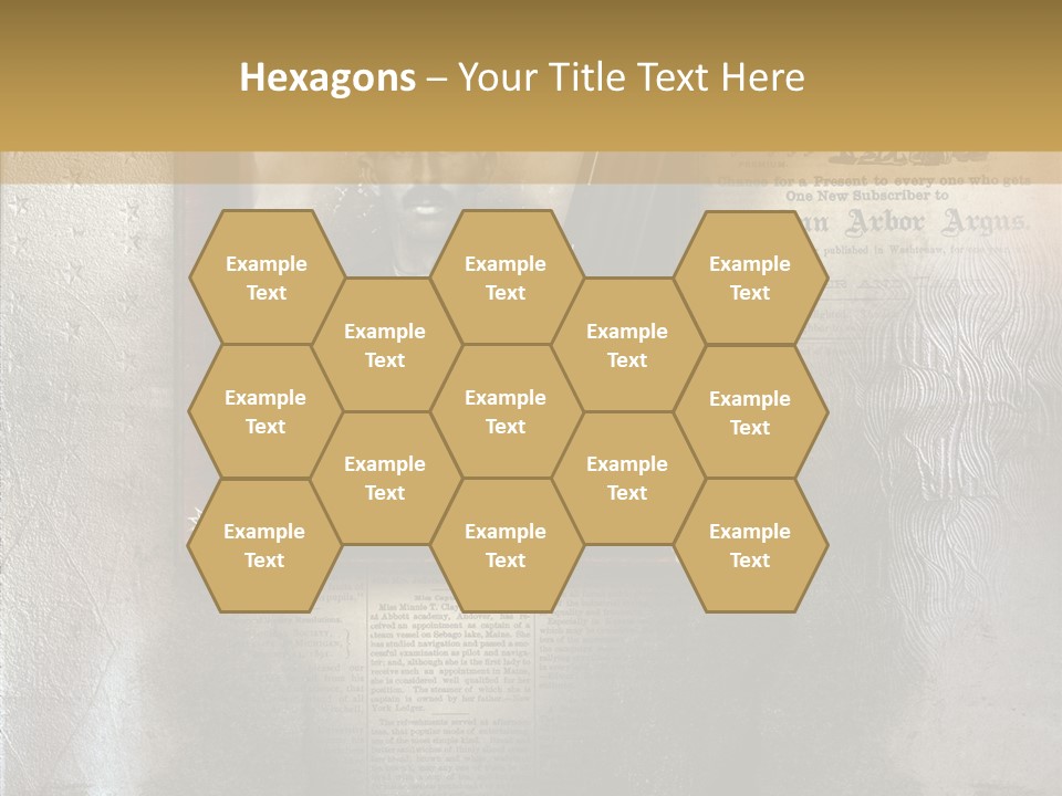 Background Crime Text PowerPoint Template