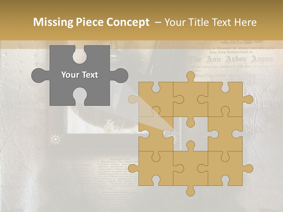 Background Crime Text PowerPoint Template