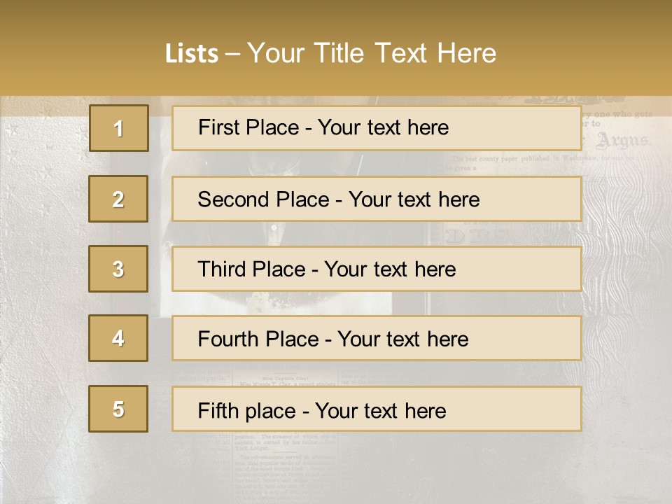 Background Crime Text PowerPoint Template