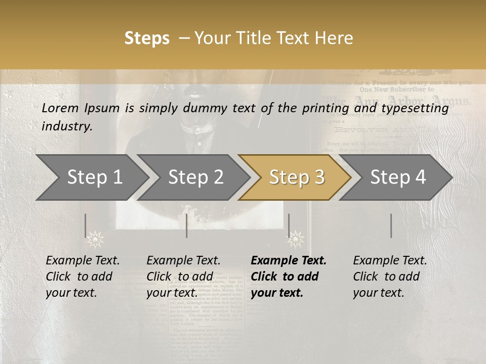 Background Crime Text PowerPoint Template