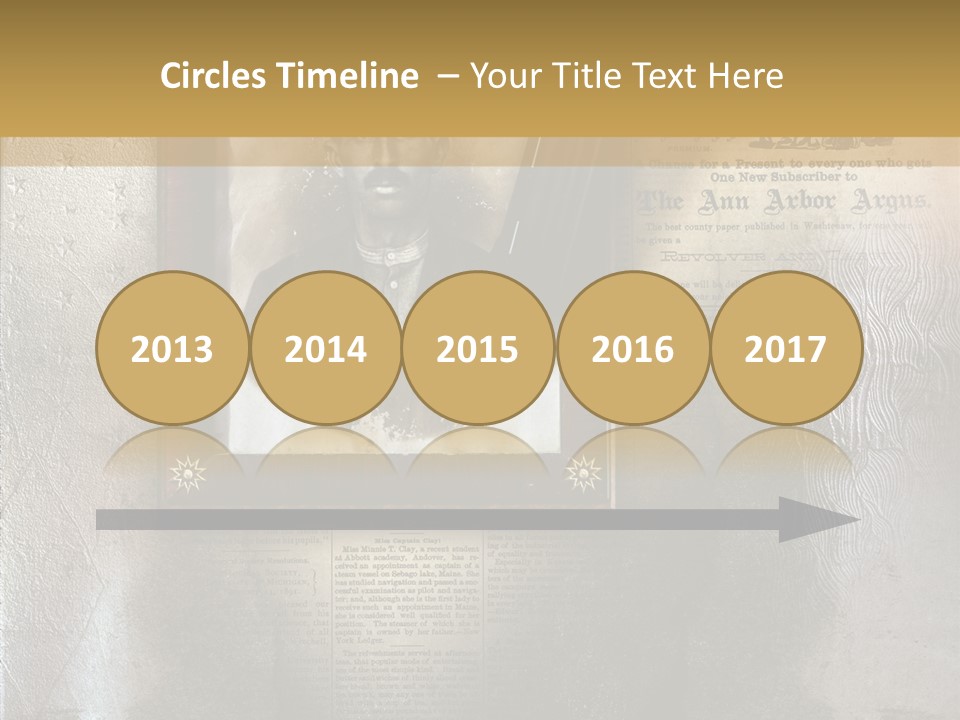 Background Crime Text PowerPoint Template