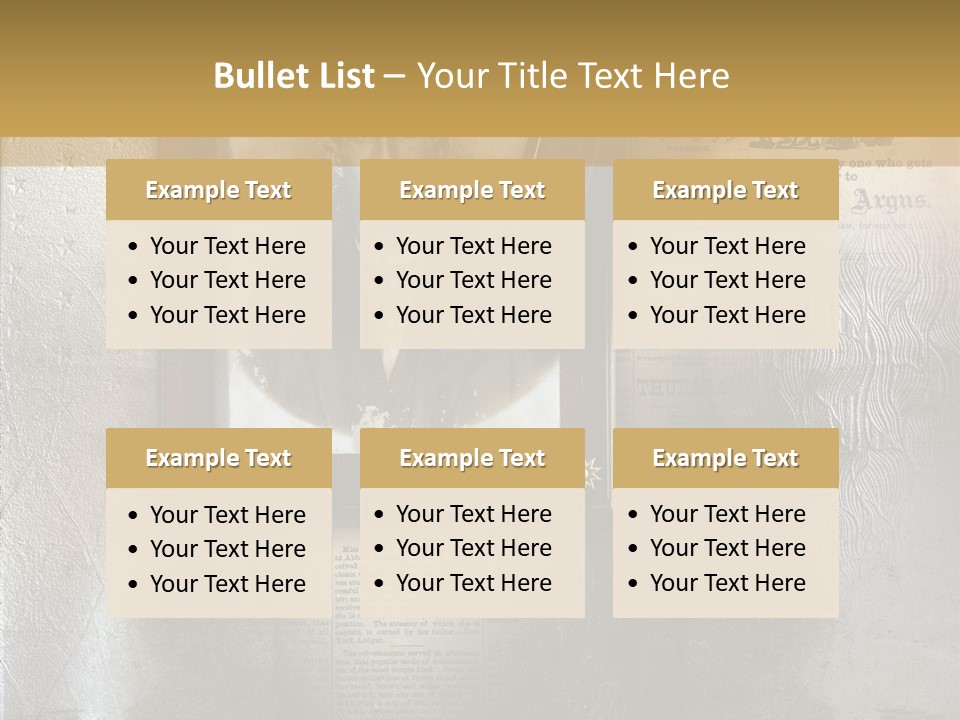 Background Crime Text PowerPoint Template