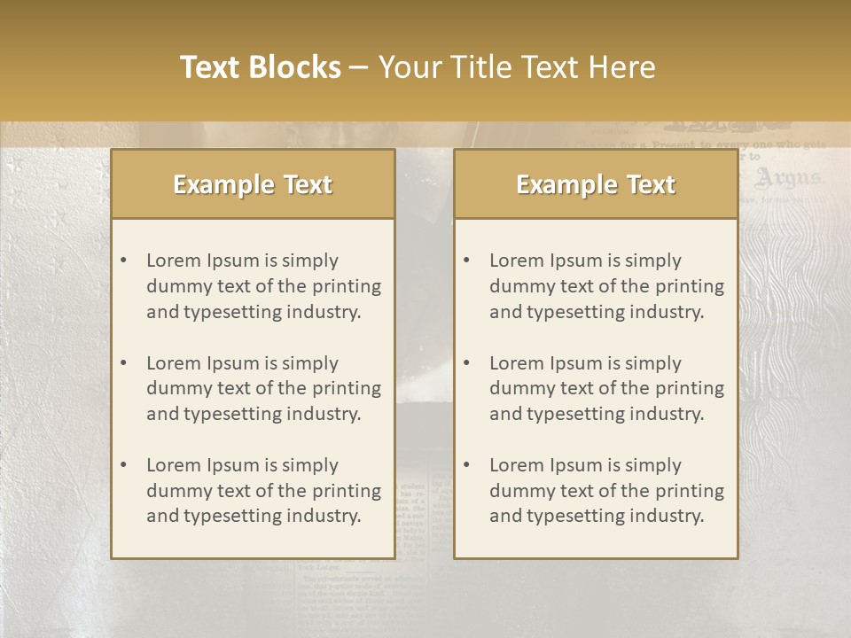 Background Crime Text PowerPoint Template