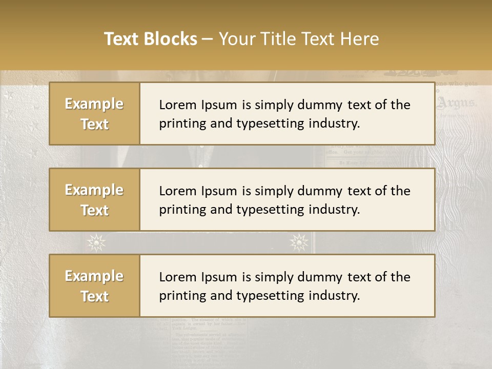 Background Crime Text PowerPoint Template
