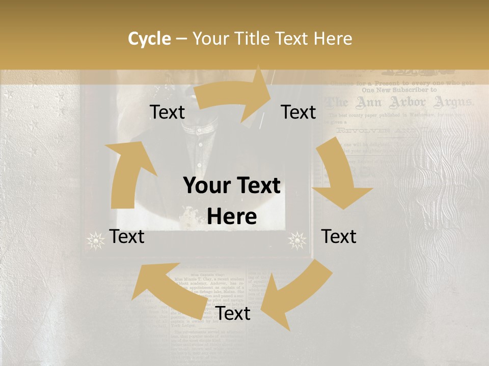 Background Crime Text PowerPoint Template
