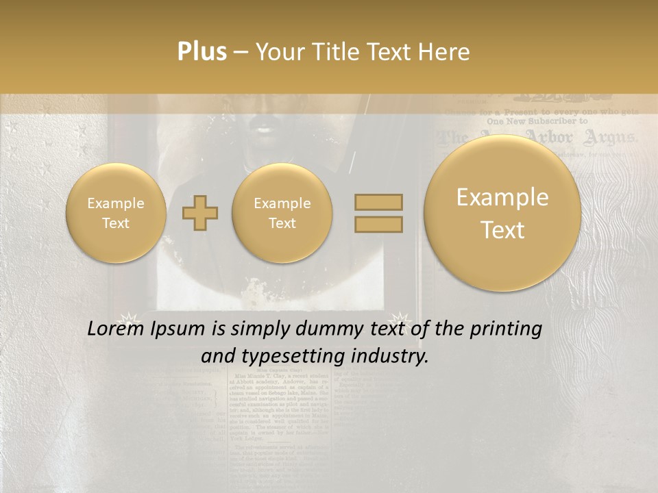 Background Crime Text PowerPoint Template
