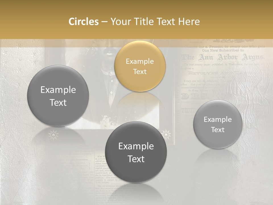 Background Crime Text PowerPoint Template