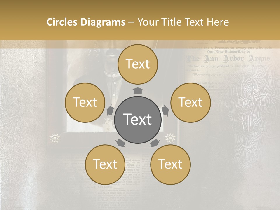 Background Crime Text PowerPoint Template