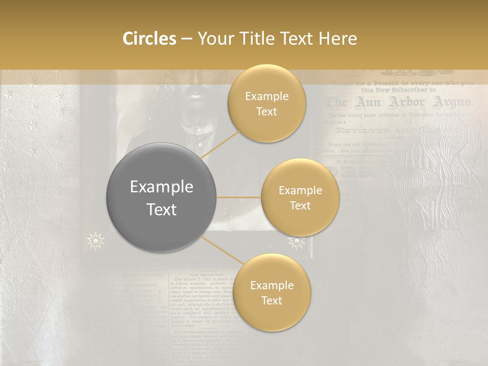 Background Crime Text PowerPoint Template