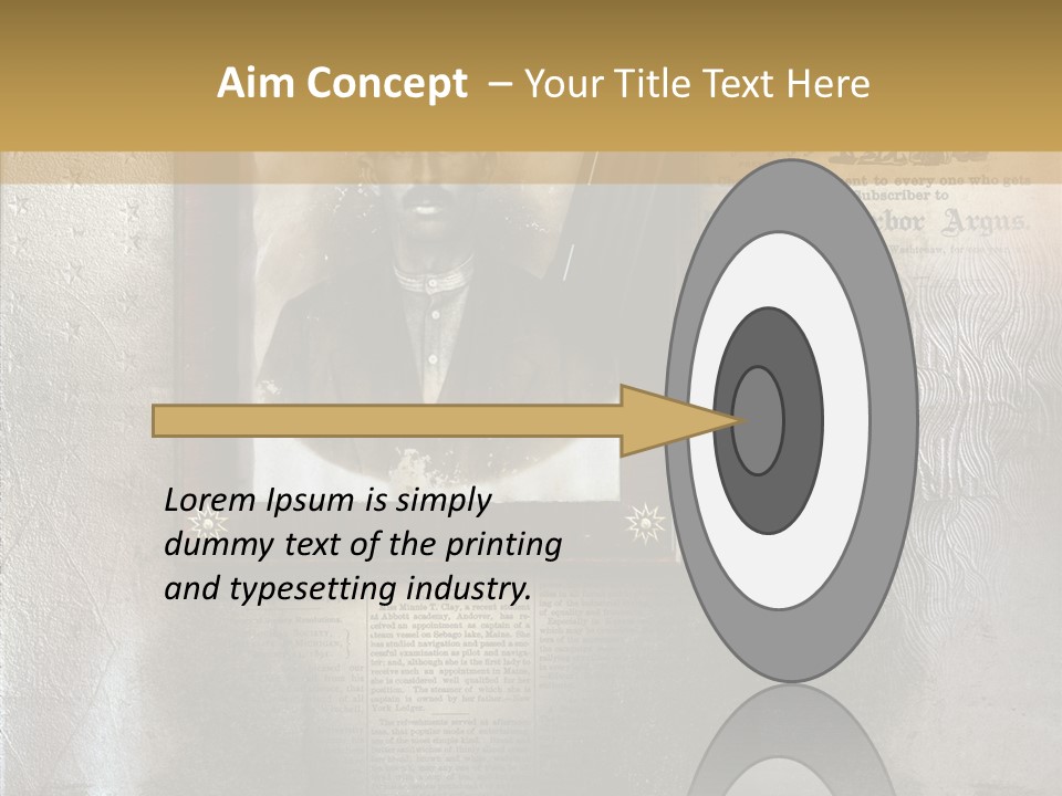 Background Crime Text PowerPoint Template