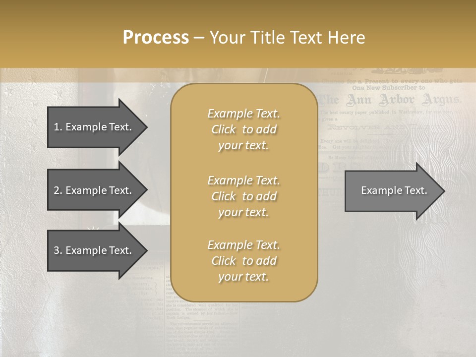 Background Crime Text PowerPoint Template