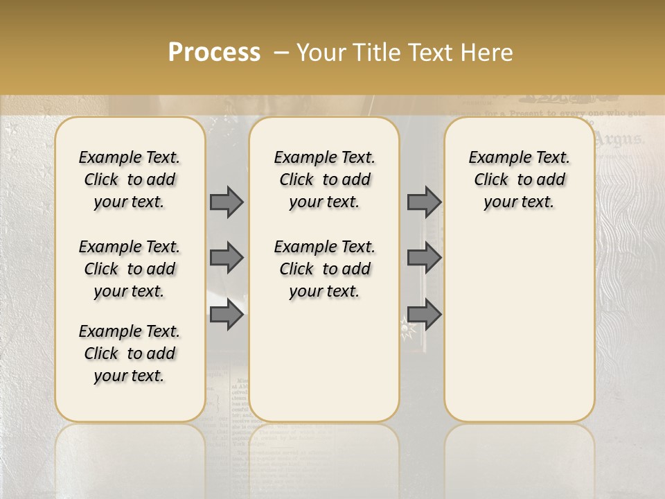 Background Crime Text PowerPoint Template