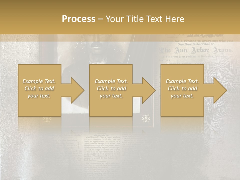 Background Crime Text PowerPoint Template
