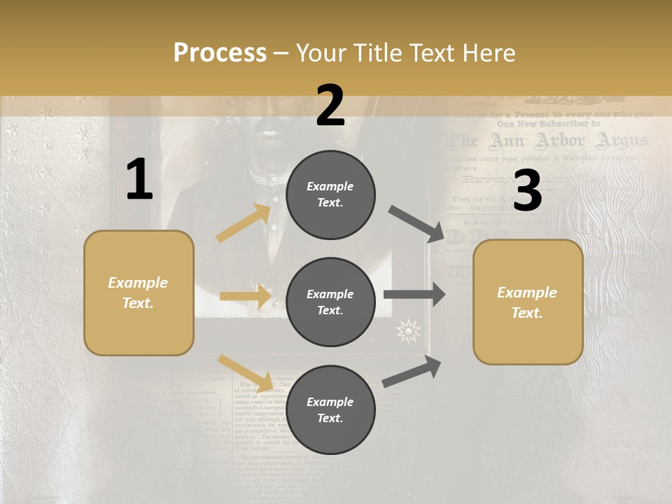 Background Crime Text PowerPoint Template