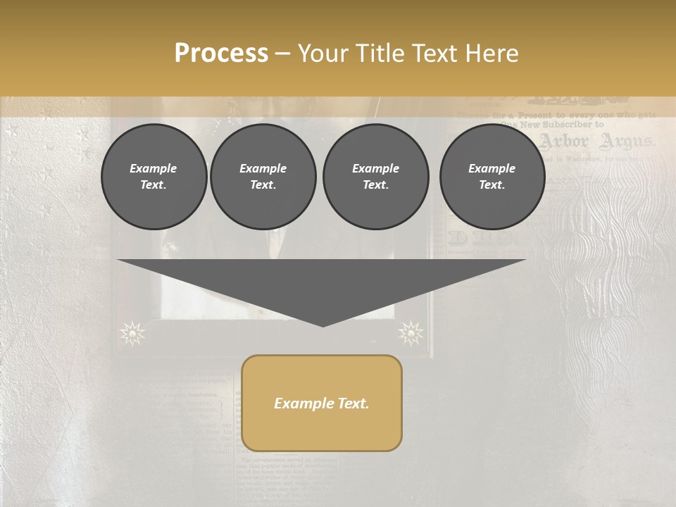 Background Crime Text PowerPoint Template