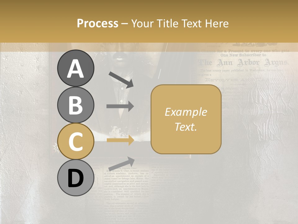 Background Crime Text PowerPoint Template