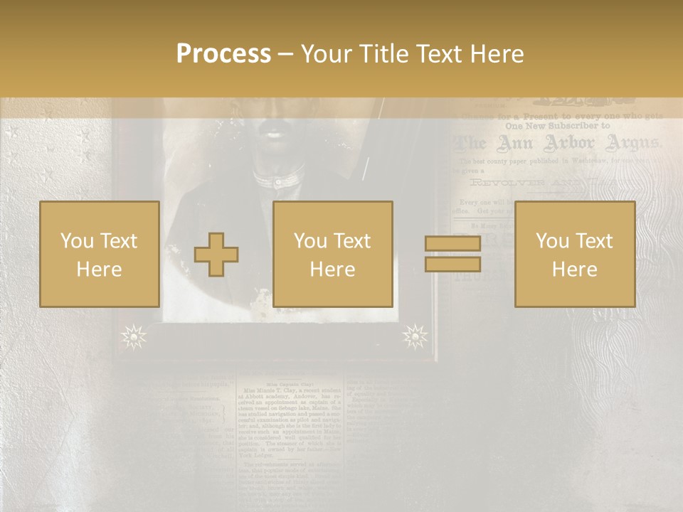 Background Crime Text PowerPoint Template