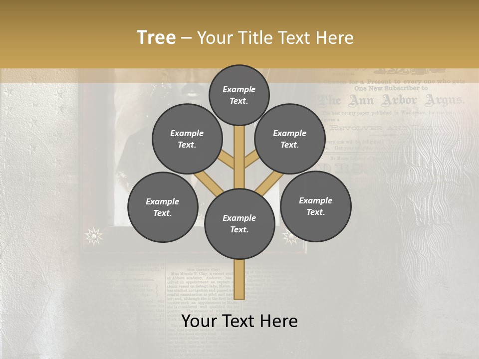 Background Crime Text PowerPoint Template