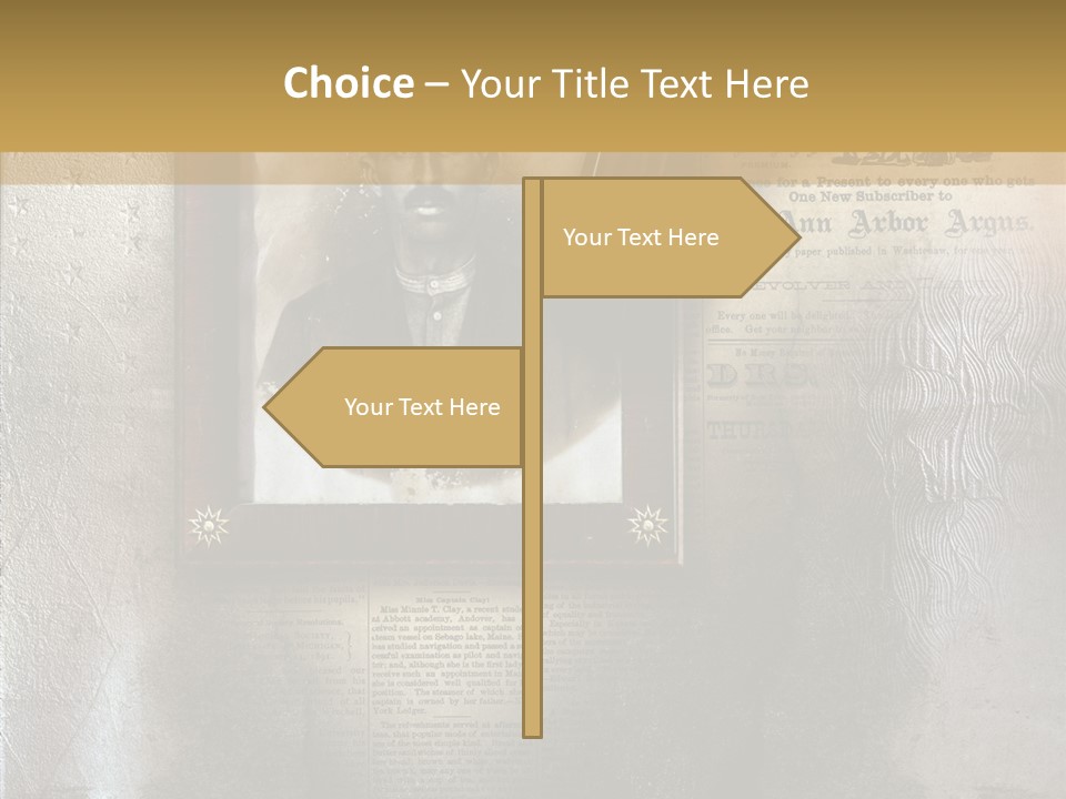 Background Crime Text PowerPoint Template