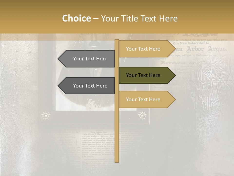 Background Crime Text PowerPoint Template