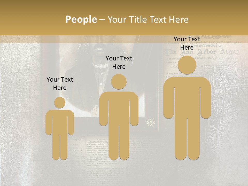 Background Crime Text PowerPoint Template