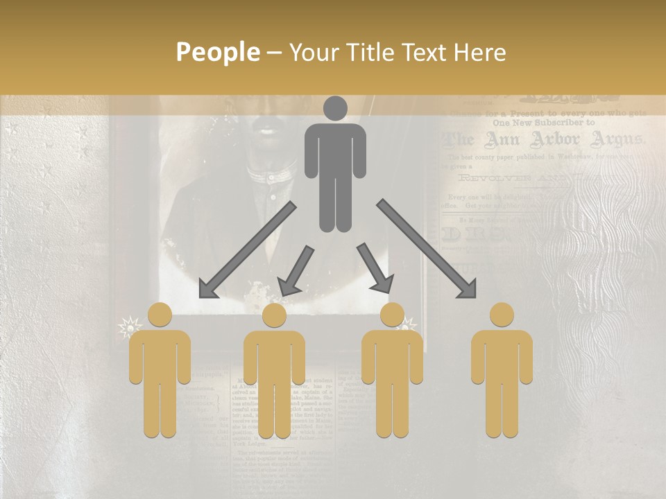 Background Crime Text PowerPoint Template