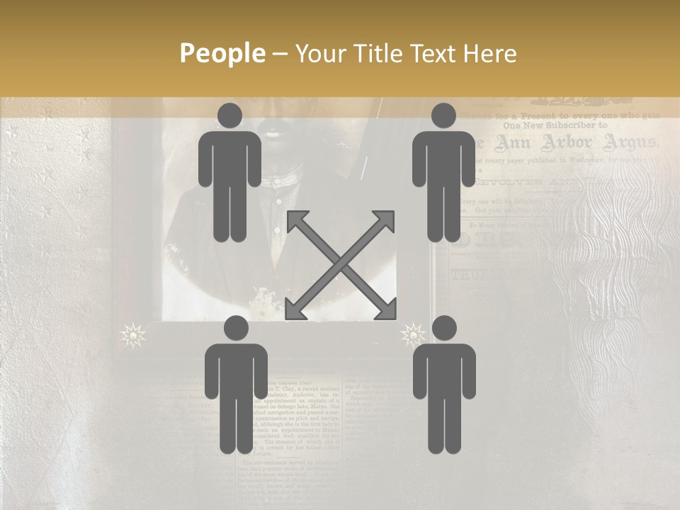 Background Crime Text PowerPoint Template