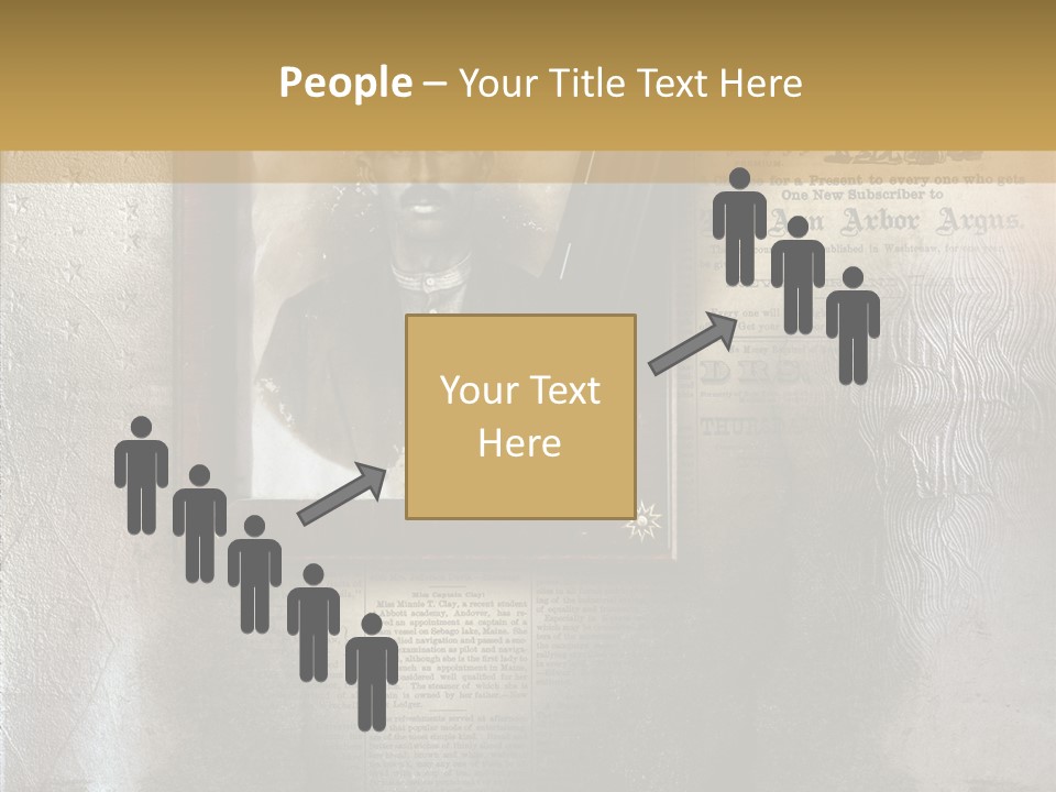 Background Crime Text PowerPoint Template